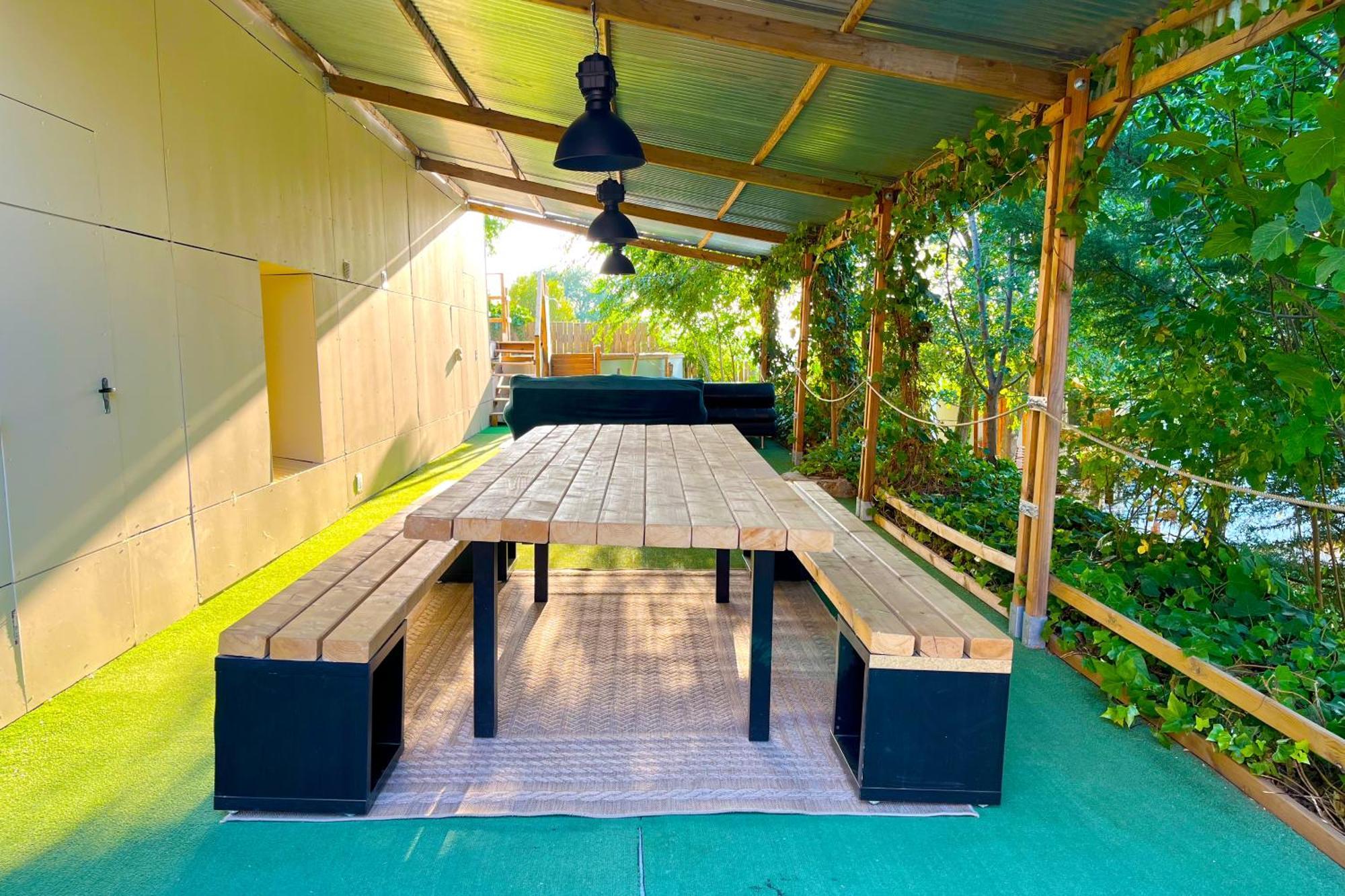 Fee4Me Cabin With Pool And Garden San Martin De La Vega Exterior photo